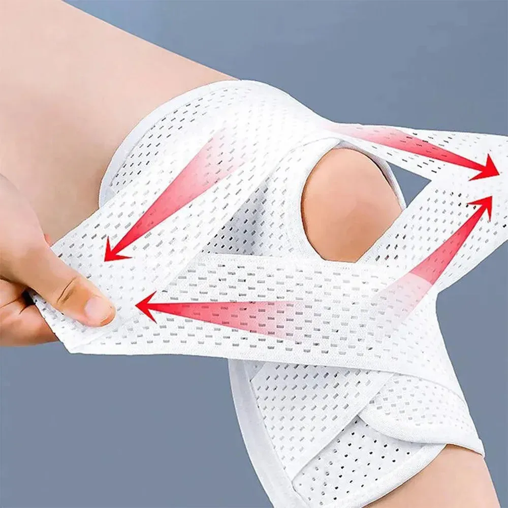 1pcs Adjustable Knee Support Brace with Patella Gel Pad for Knee Pain Acl Mcl Injury Recovery