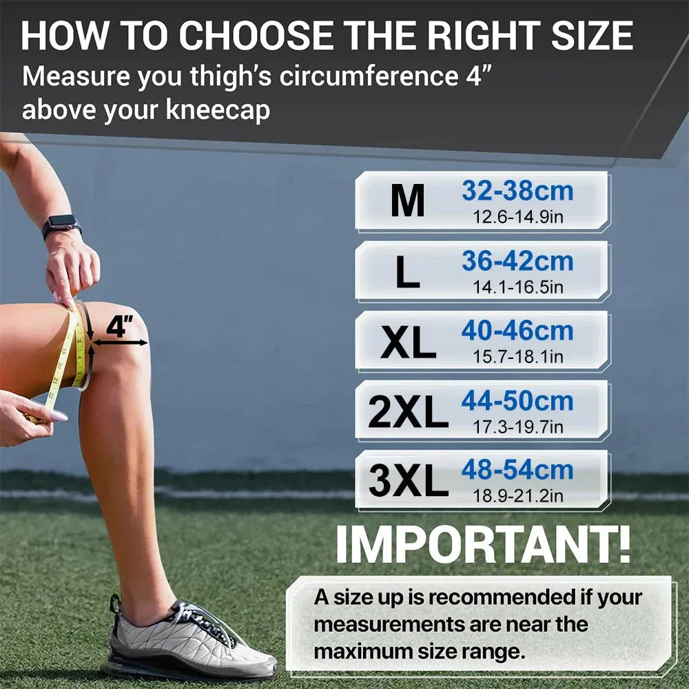 1pcs Adjustable Knee Support Brace with Patella Gel Pad for Knee Pain Acl Mcl Injury Recovery