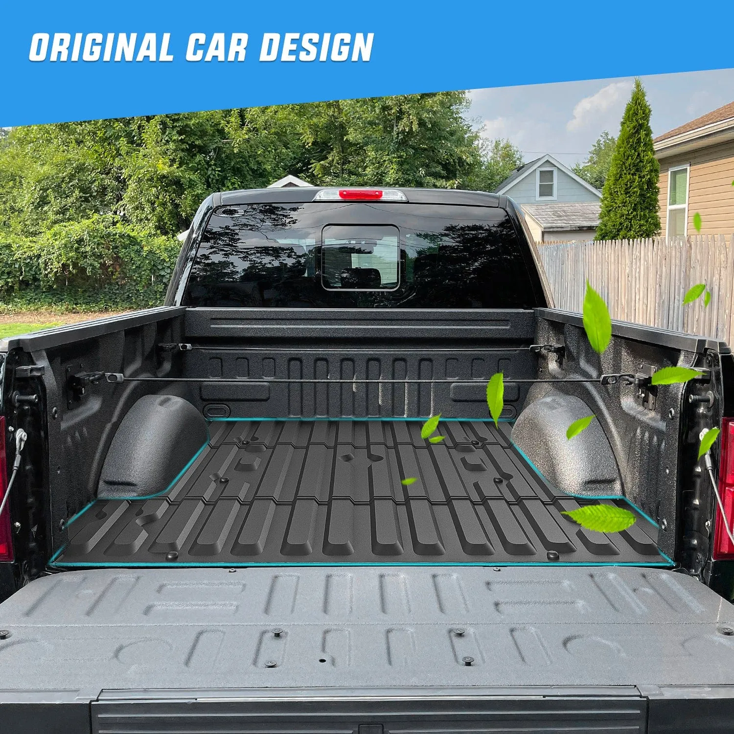 6.8ft Rubber Short Bed For 2017-2023 Ford F-250 / F-350 / F-450