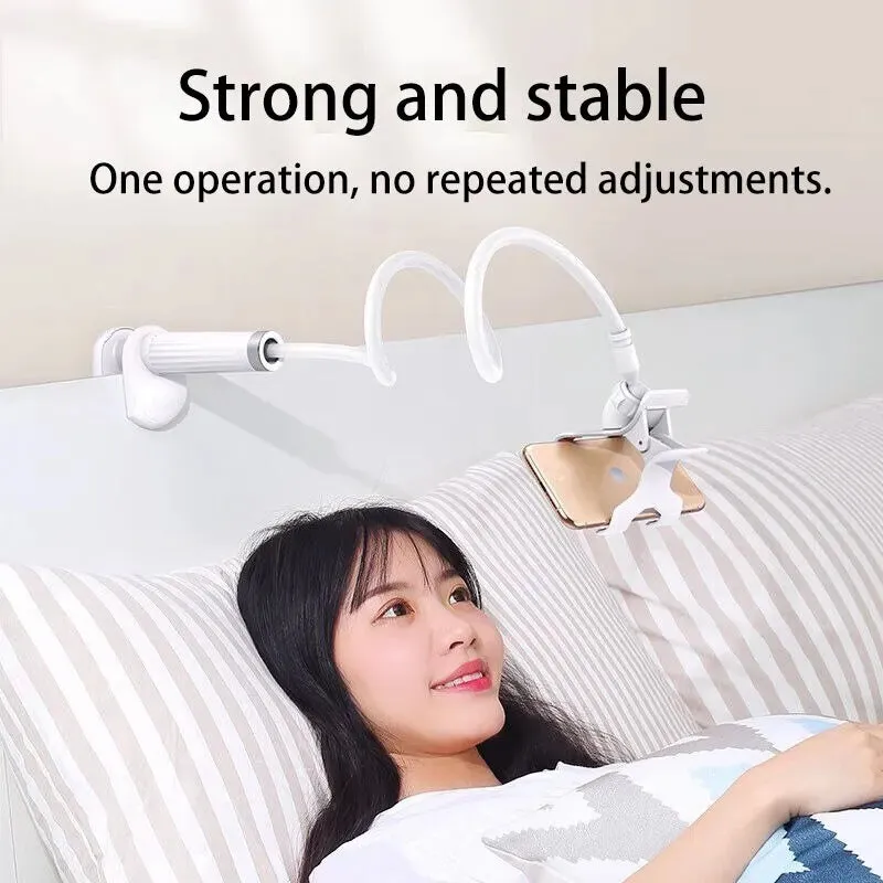 Adjustable Lazy Stand for Universal Mobile Phones Perfect for Bedside Desktop Live Streaming Selfies Rotatable and Convenient Phone Accessory