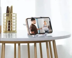 Adjustable Lazy Stand for Universal Mobile Phones Perfect for Bedside Desktop Live Streaming Selfies Rotatable and Convenient Phone Accessory