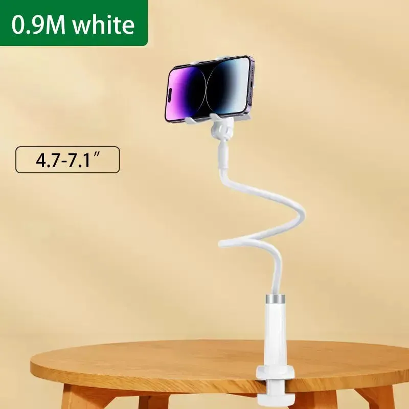 Adjustable Lazy Stand for Universal Mobile Phones Perfect for Bedside Desktop Live Streaming Selfies Rotatable and Convenient Phone Accessory