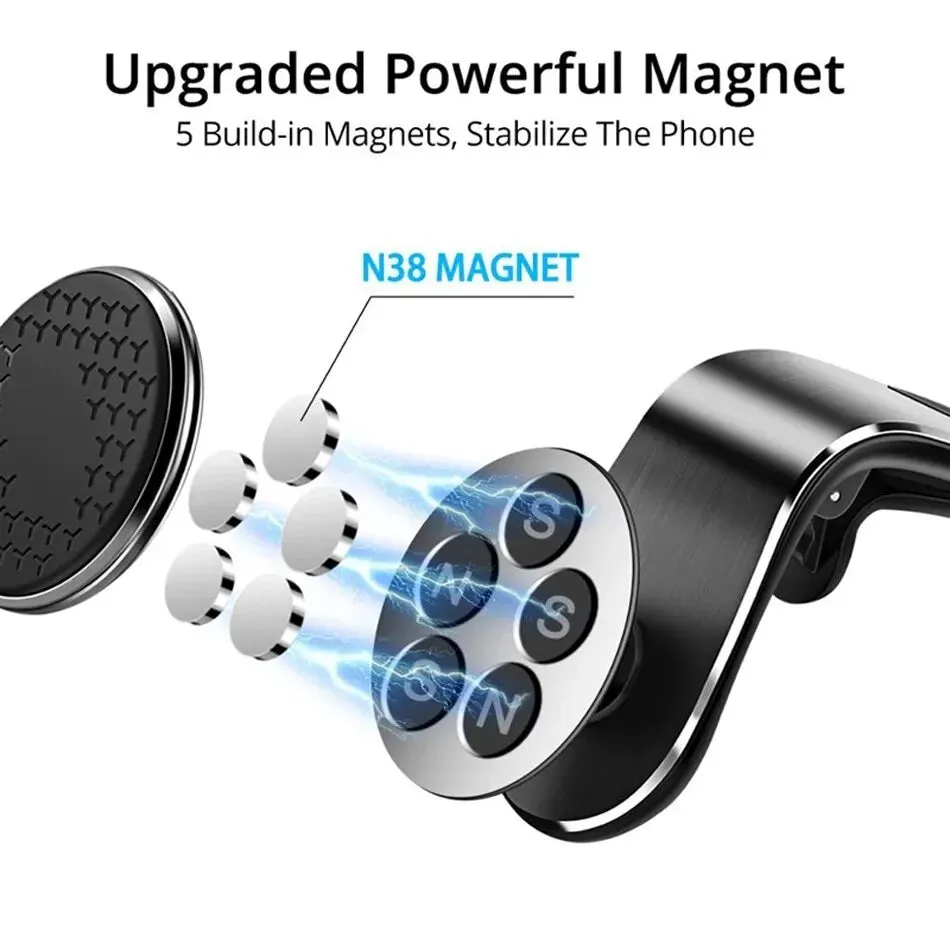 Air Vent Magnetic Car Phone Holder for Iphone Samsung Xiaomi