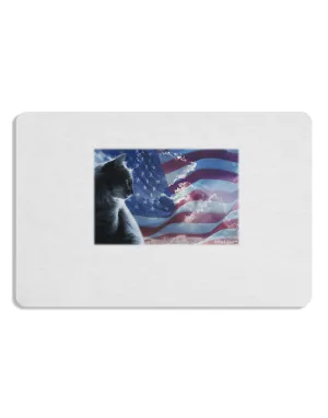 All American Cat Placemat by TooLoud Set of 4 Placemats