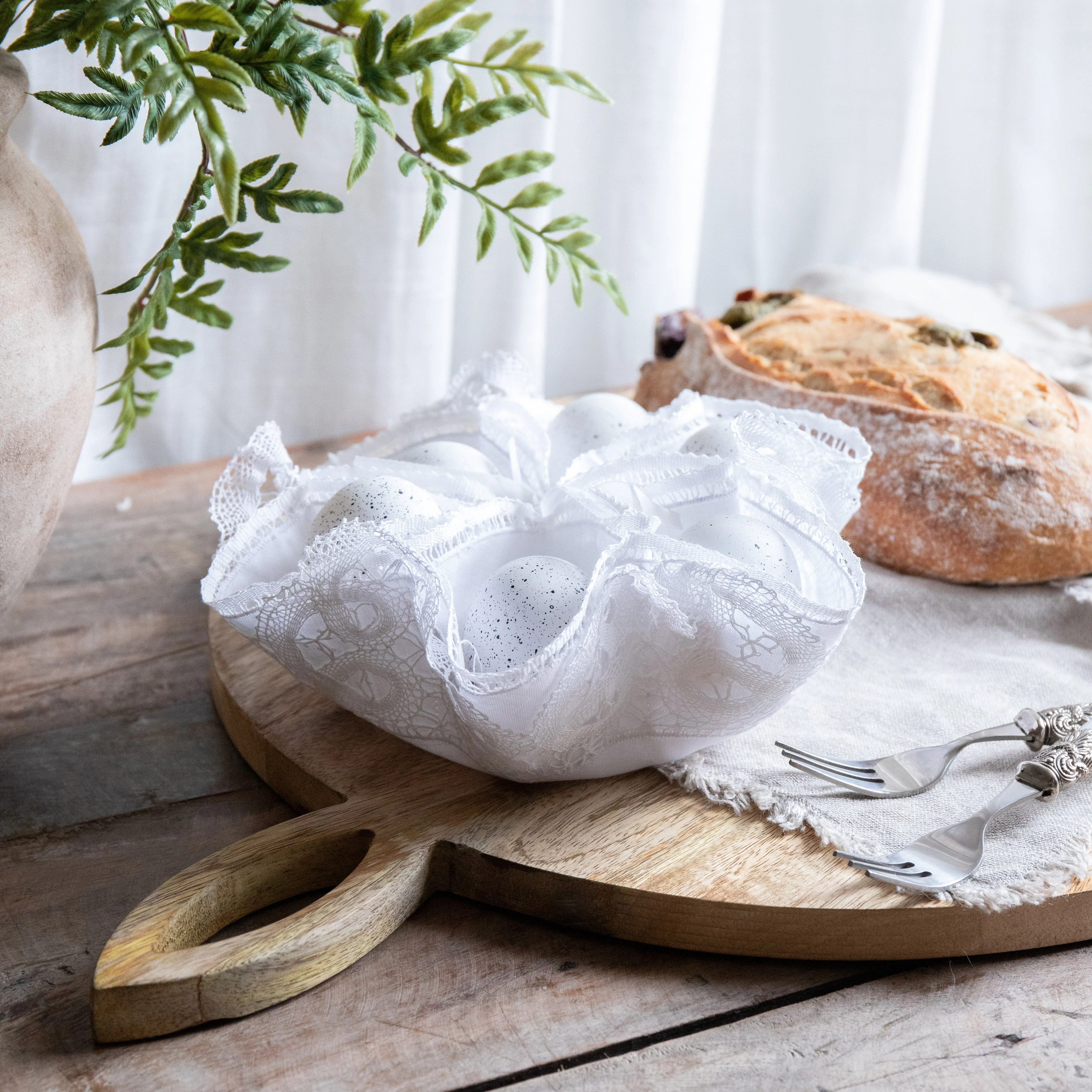 Belgian Lace Egg Holder