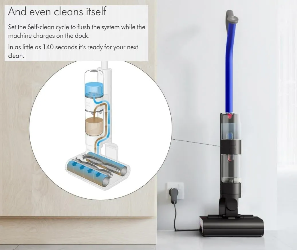 Dyson Wash G1 Wet Floor Vacuum Cleaner WR01 - Blue/Black