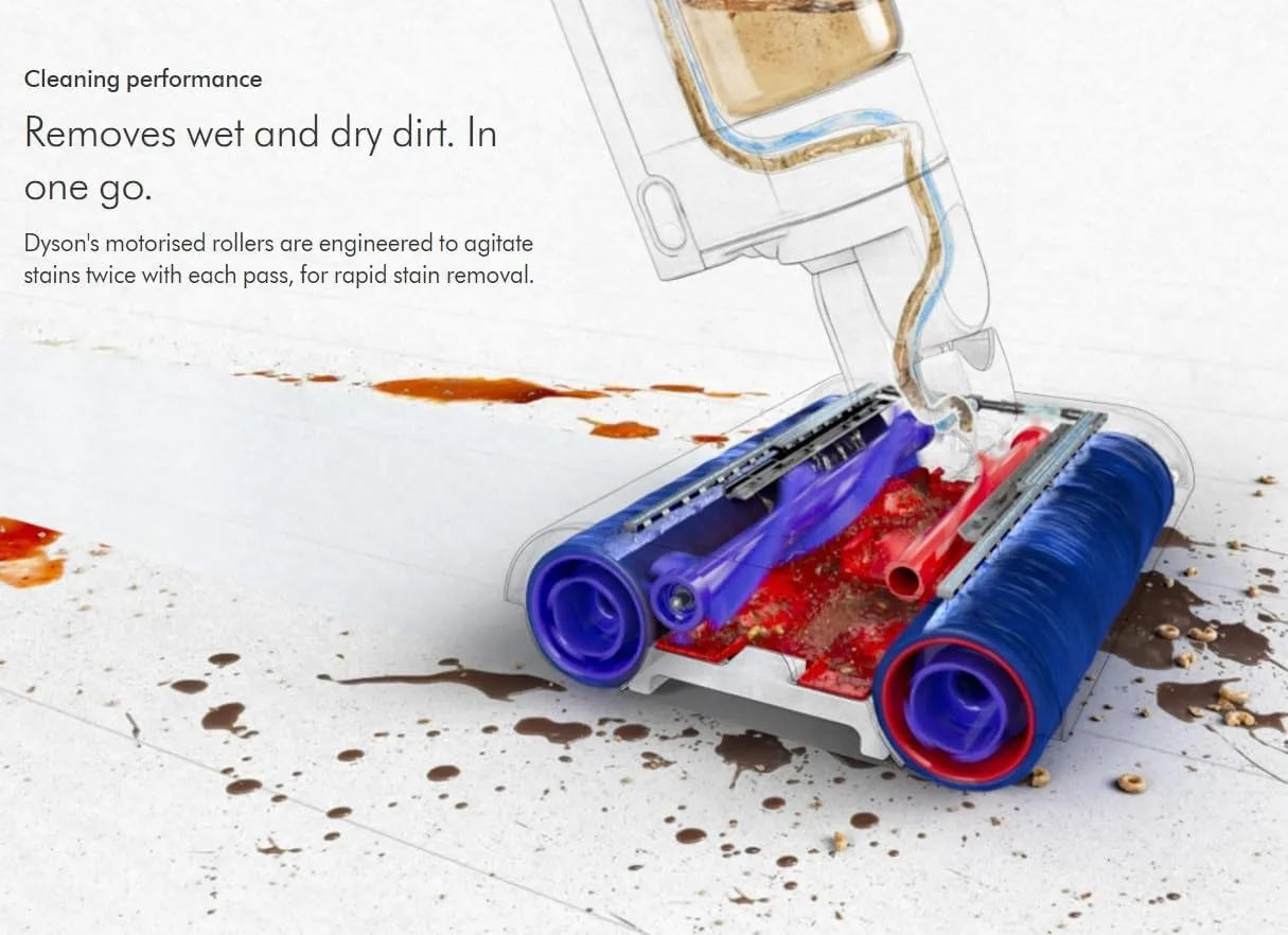 Dyson Wash G1 Wet Floor Vacuum Cleaner WR01 - Blue/Black