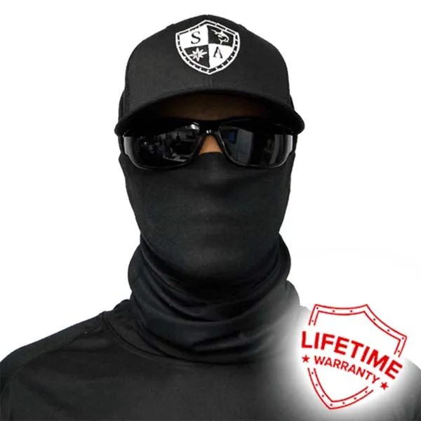 Face Shield Bandana  Tactical Black