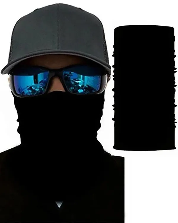 Face Shield Bandana  Tactical Black