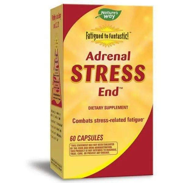 Fatigued/Fantastic Adrenal Stress 60 caps by Nature's Way