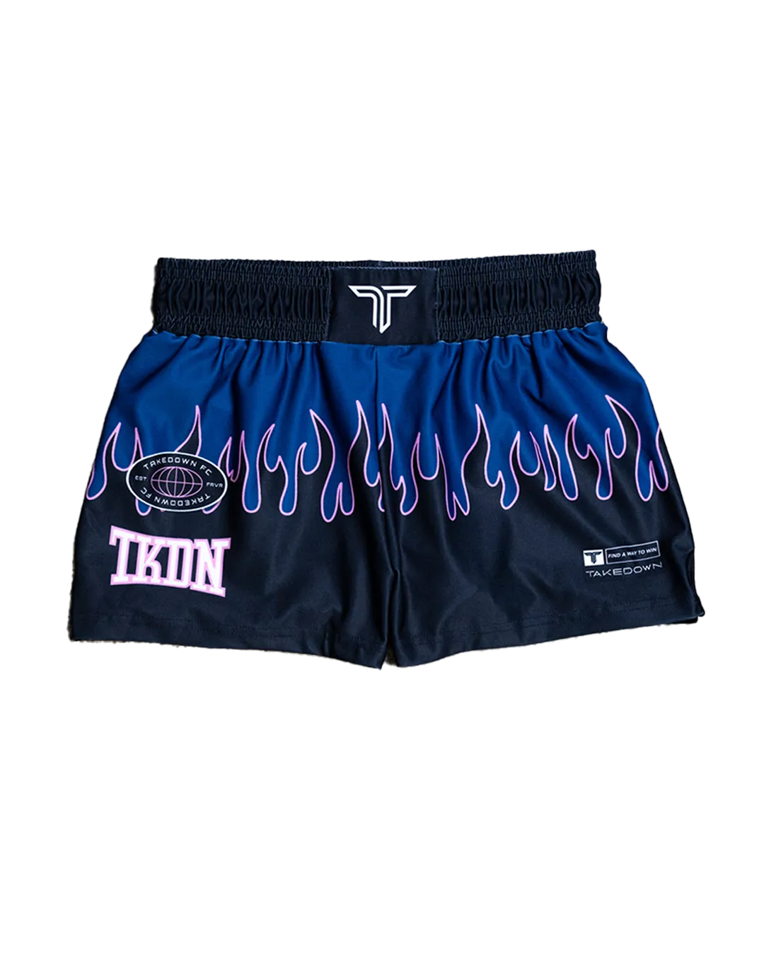 Fire FC Women's Fight Shorts (3" Inseam) - Blue