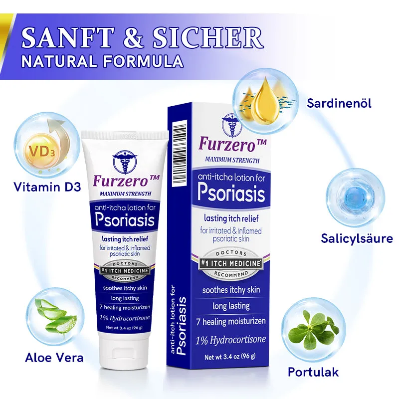 Furzero Psoriasis Anti-Juckreiz-Behandlungslotion