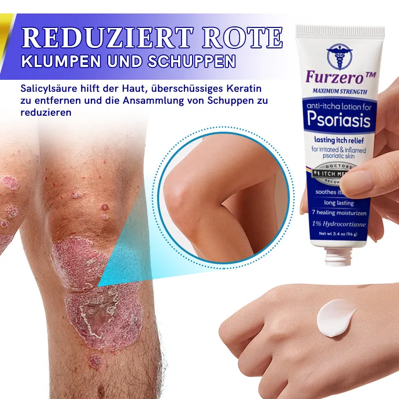 Furzero Psoriasis Anti-Juckreiz-Behandlungslotion