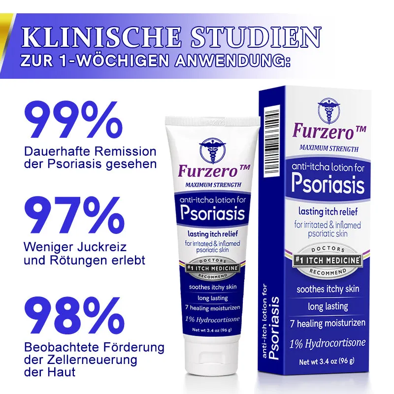 Furzero Psoriasis Anti-Juckreiz-Behandlungslotion