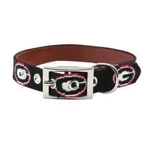 Georgia G Needlepoint Dog Collar
