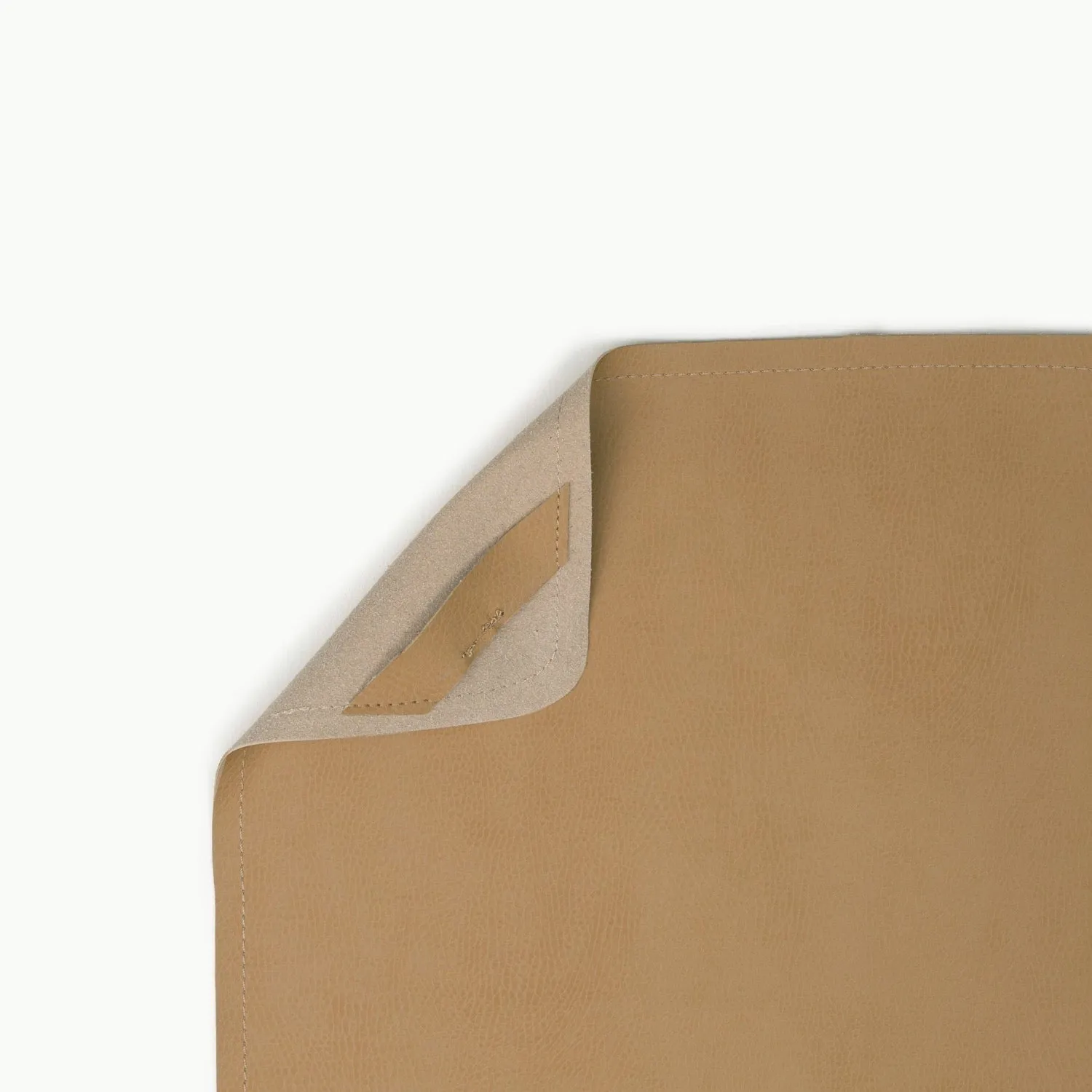 Leather Micro Changing Mat - Camel by Gathre