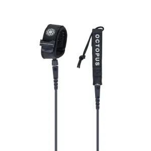 Octopus is Real Leash Mission Control 5'5" - Black
