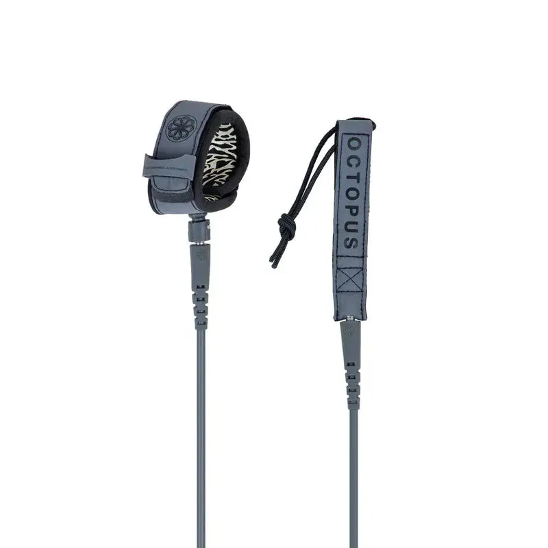 Octopus is Real Leash Mission Control 5'5" - Grey