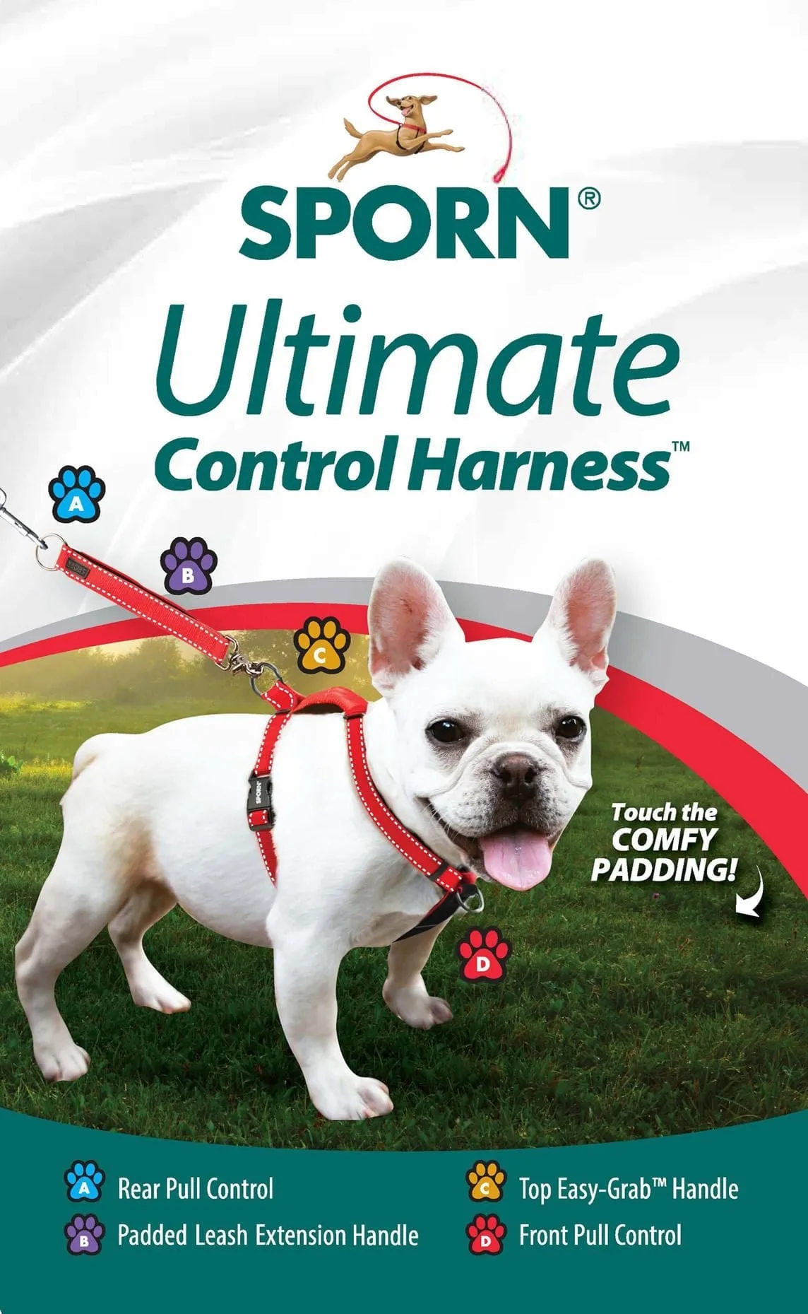 Sporn Ultimate Control Harness, Black