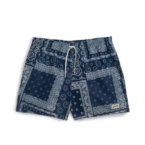 Swim Trunks (Navy Bandana)