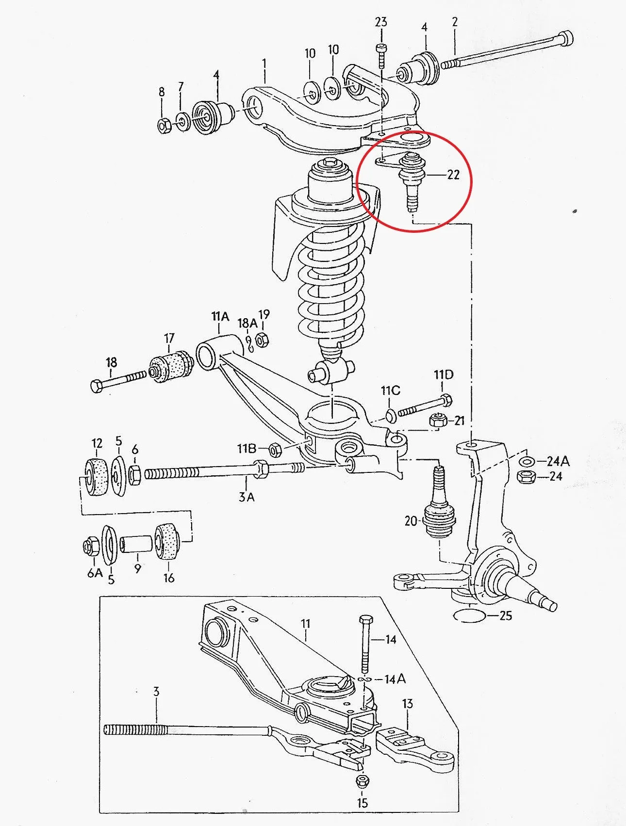 T3 Upper Ball Joint