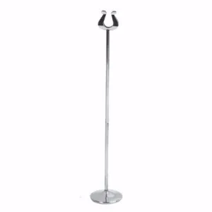 Thunder Group SLMH012 12" Card Stand with Heavy Stainless Steel Base
